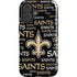 NFL New Orleans Saints Black Blast iPhone 16 Plus Magsafe Impact Case